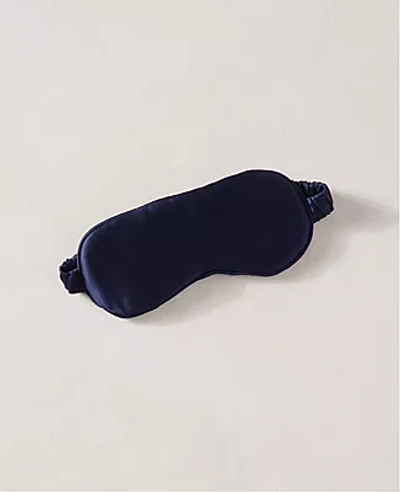 Ann Taylor Haven Well Within Washable Silk Eye Mask In True Navy
