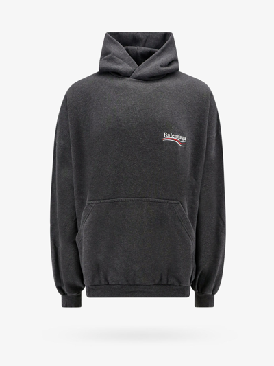 Balenciaga Sweatshirt In Grey