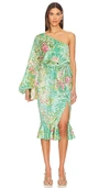 Hemant & Nandita X Revolve Veena Midi Dress In Teal