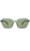 Oliver Peoples Womens Green Ov5526su Kienna Square-frame Acetate Sunglasses In 蓝色