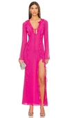 Nbd Janvi Maxi Dress In Pink