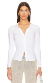Sanctuary Dream Girl Button Up In 白色