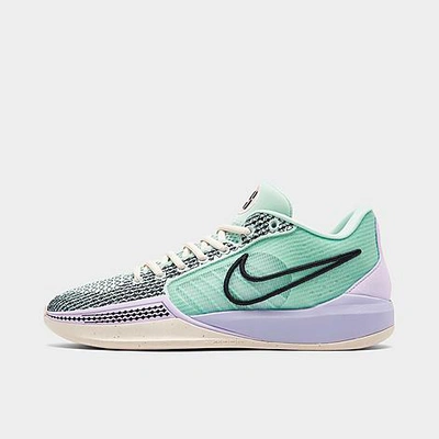 Nike Women's Sabrina 1 Basketball Shoes In Jade Ice/black/guava Ice/lilac Bloom