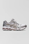 Asics Gel-kayano 14 Sneaker In White/moonrock, Women's At Urban Outfitters