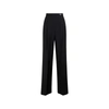 Prada Mohair And Wool Pants In Black