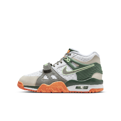 Nike Babies' Air Trainer 3 Big Kids' Shoes In Green