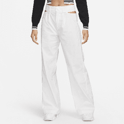 Nike Women's  Sportswear Trouser Pants In White