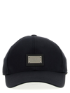 DOLCE & GABBANA DOLCE & GABBANA LOGO PLATE CAP