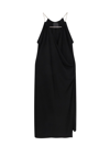 Givenchy Mini Cut-out Dress With Chain In Black