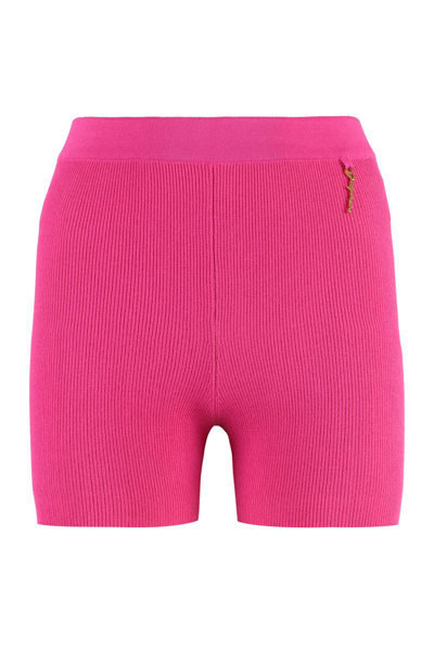 Jacquemus Le Short Arancia Shorts In Pink