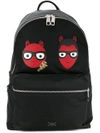 DOLCE & GABBANA Stylist Patch backpack,BM1419AM61212261741