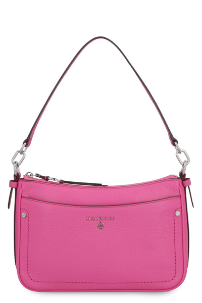 Michael Michael Kors Michael Kors Jet Set Charm Leather Bag In Pink