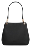 Michael Michael Kors Kensington Large Leather Tote Bag In Black