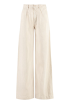 MOTHER MOTHER POUTY PREP HEEL HIGH-RISE TROUSERS