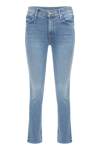 MOTHER MOTHER THE MID RISE DAZZER ANKLE STRAIGHT LEG JEANS