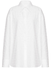 Valentino Toile Iconographe Shirt, Blouse White In White