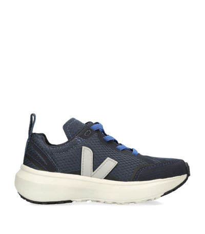 Veja Kids Canary Sneakers In Navy