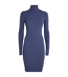 WOLFORD WOOL-COTTON RIBBED DRESS
