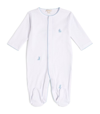 Kissy Kissy Embroidered All-in-one (0-9 Months) In White