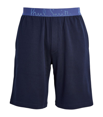 Paul Smith Lounge Shorts In Blue