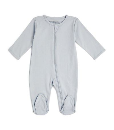 Kissy Kissy Cotton All-in-one (0-9 Months) In Blue