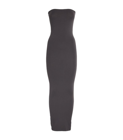 Wolford Strapless Fatal Dress In Grey