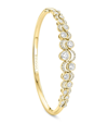 BOODLES YELLOW GOLD AND DIAMOND OVER THE MOON BANGLE