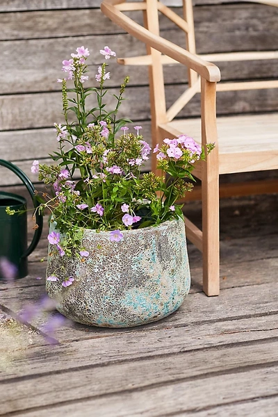 Terrain Barnacle Lucy Planter In Blue