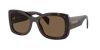 Prada Eyewear Square Frame Sunglasses In Brown