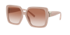 Tiffany & Co T-monogram Square Plastic Sunglasses In Pink Gradient