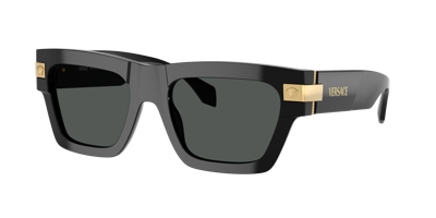 Versace Man Sunglass Ve4464 In Dark Grey