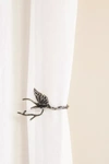 Anthropologie Melody Butterfly Tieback In Silver