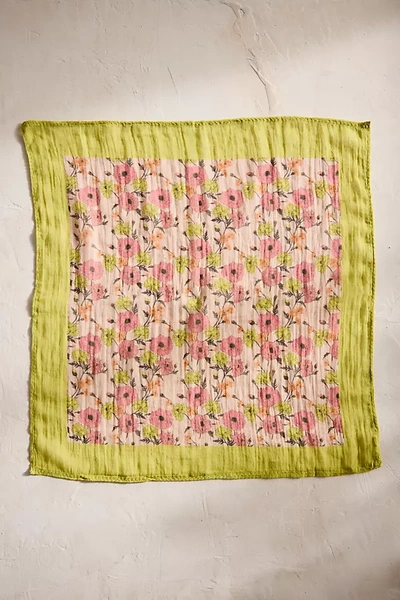 Terrain Floral Gauze Bandana In Pink