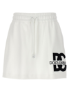 Dolce & Gabbana Mini-skirt With Elastic Waistband And Drawstring Detail