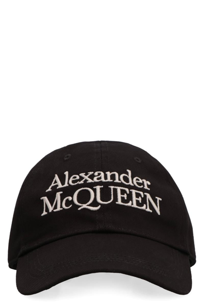 ALEXANDER MCQUEEN ALEXANDER MCQUEEN LOGO BASEBALL CAP