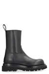 BOTTEGA VENETA BOTTEGA VENETA LUG LEATHER ANKLE BOOTS