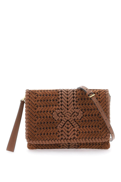 Anya Hindmarch Neeson Crossbody Bag In Marrone