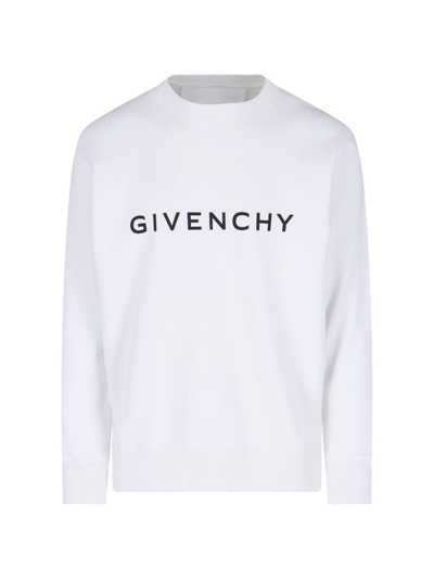 Givenchy Sweatshirt With Logo In White