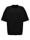 LEMAIRE POCKET T-SHIRT BLACK