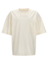Lemaire T-shirt With Round Neck And Short Sleeves