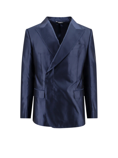 Dolce & Gabbana Blazer In Blue