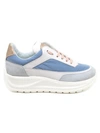 Candice Cooper Lace-up Sneakers In White