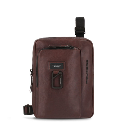 Piquadro Ipad Bag With Pocket In Grey