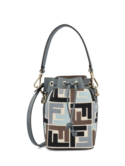 Fendi Mon Tresor Mini Bucket Bag In Multi