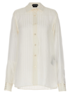 Tom Ford Striped Silk-satin Jacquard Shirt