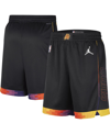 Jordan Men's  Black Phoenix Suns 2022/2023 Statement Edition Swingman Performance Shorts In Black
