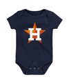 OUTERSTUFF NEWBORN AND INFANT BOYS AND GIRLS NAVY HOUSTON ASTROS PRIMARY TEAM LOGO BODYSUIT