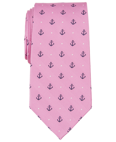 Brooks Brothers B By  Men's Anchor Silk Tie In Pink