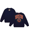 Mitchell & Ness Women's  Navy Houston Astros Logo Lt 2.0 Pullover Sweatshirt In Navy