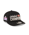 New Era Men's  Black San Francisco 49ers 2023 Nfc Champions Locker Room Trophy Collection Low Profile In Black